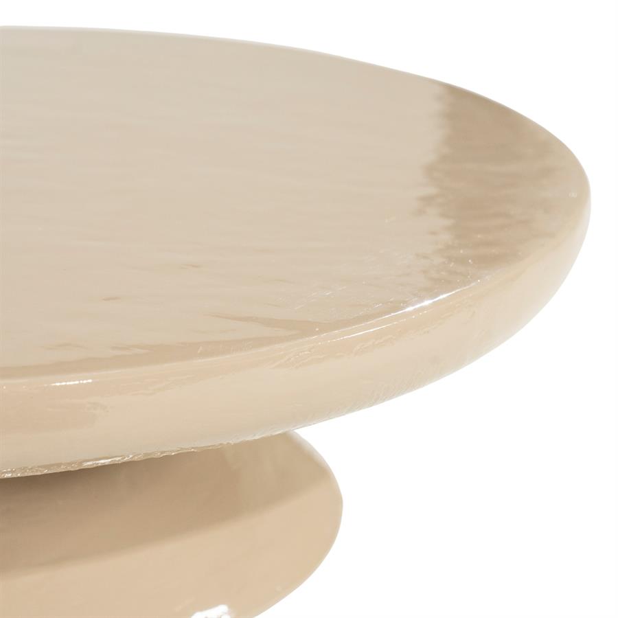 Coffee table Circolo small - taupe - Afbeelding 3
