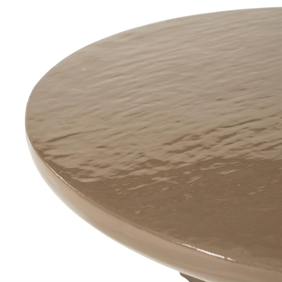 Coffee table Circolo large - dark brown - Afbeelding 4