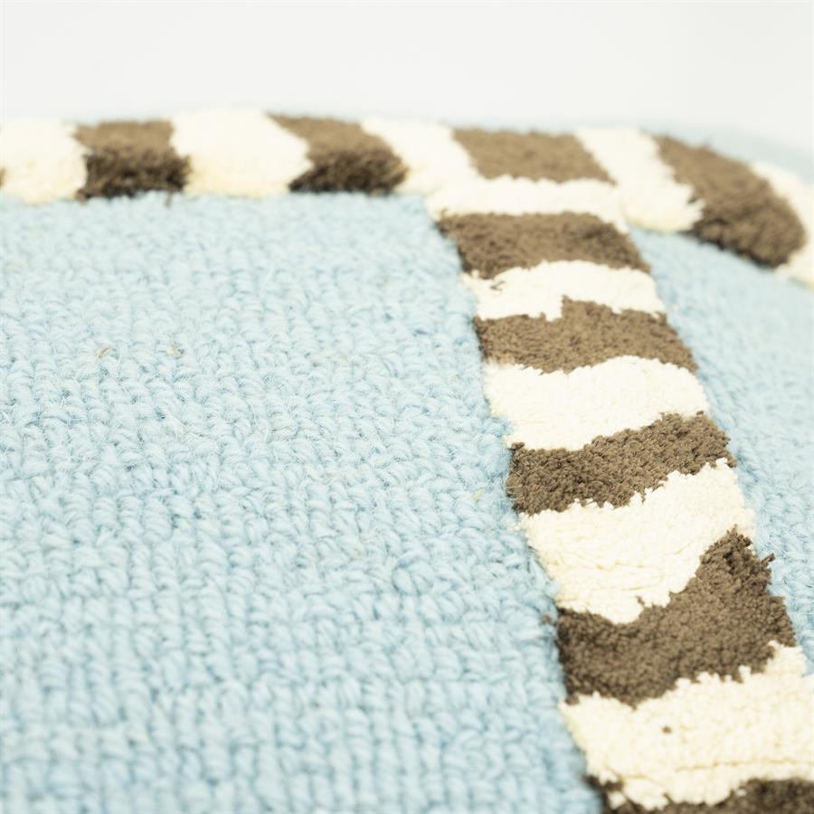 Pillow StripeScape - light blue