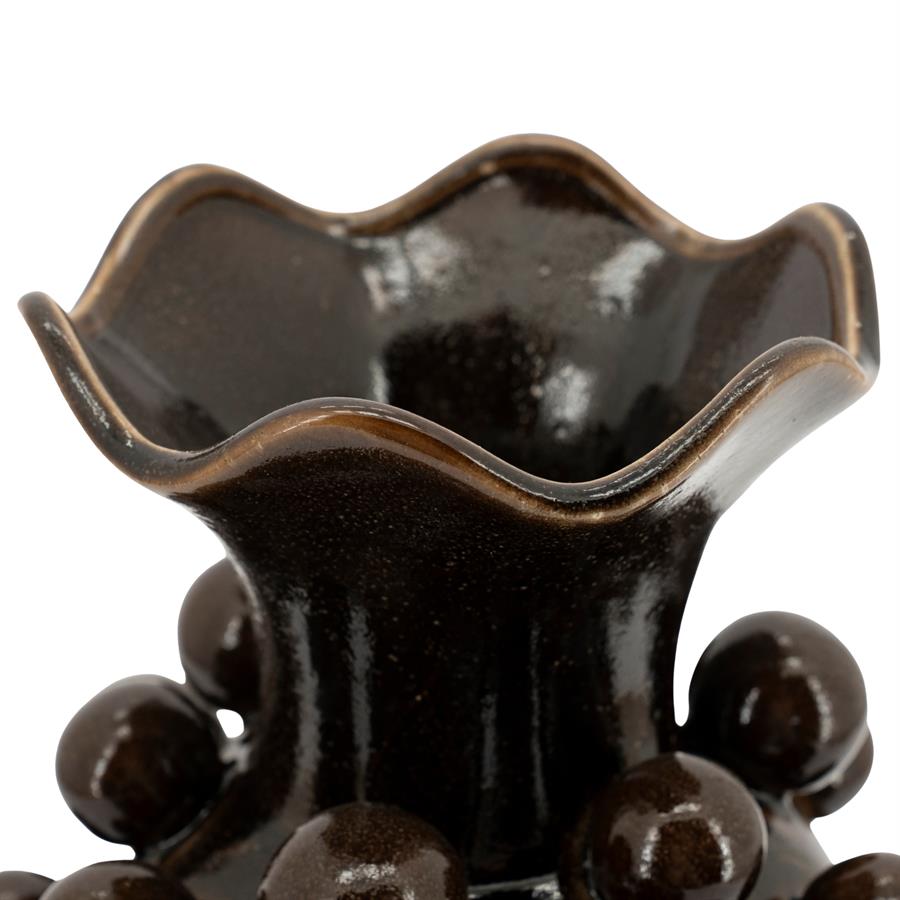 Vase Viro - brown - Afbeelding 2