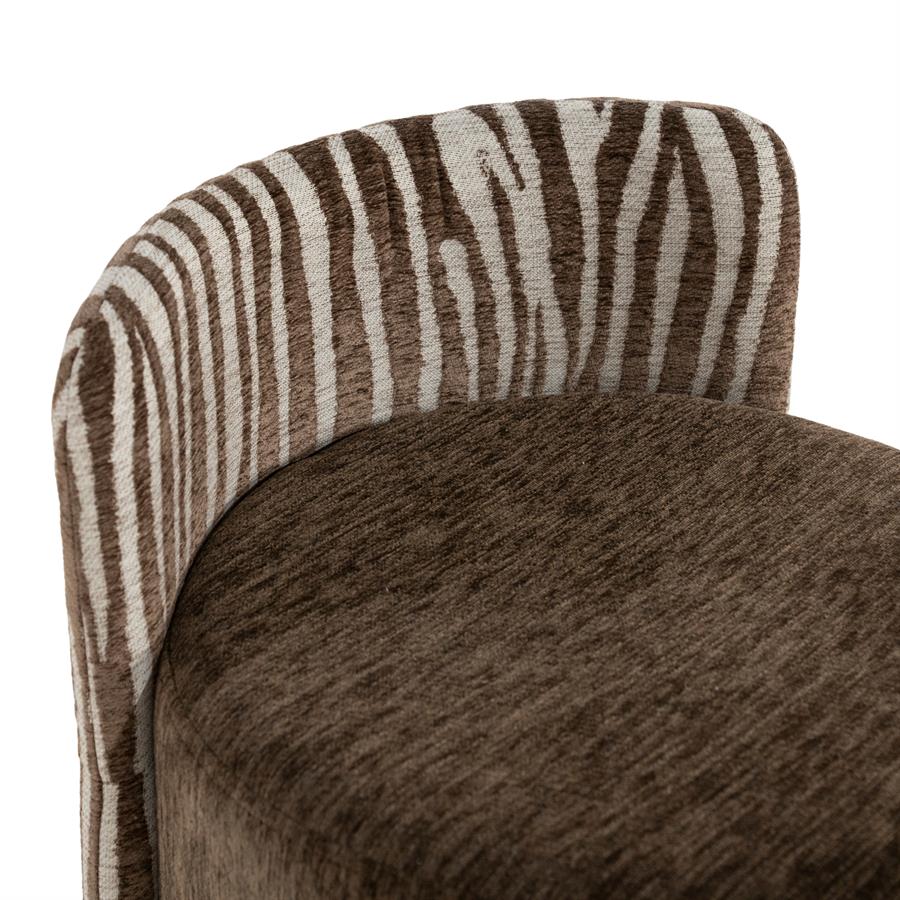 Marque - brown zebra - Afbeelding 4