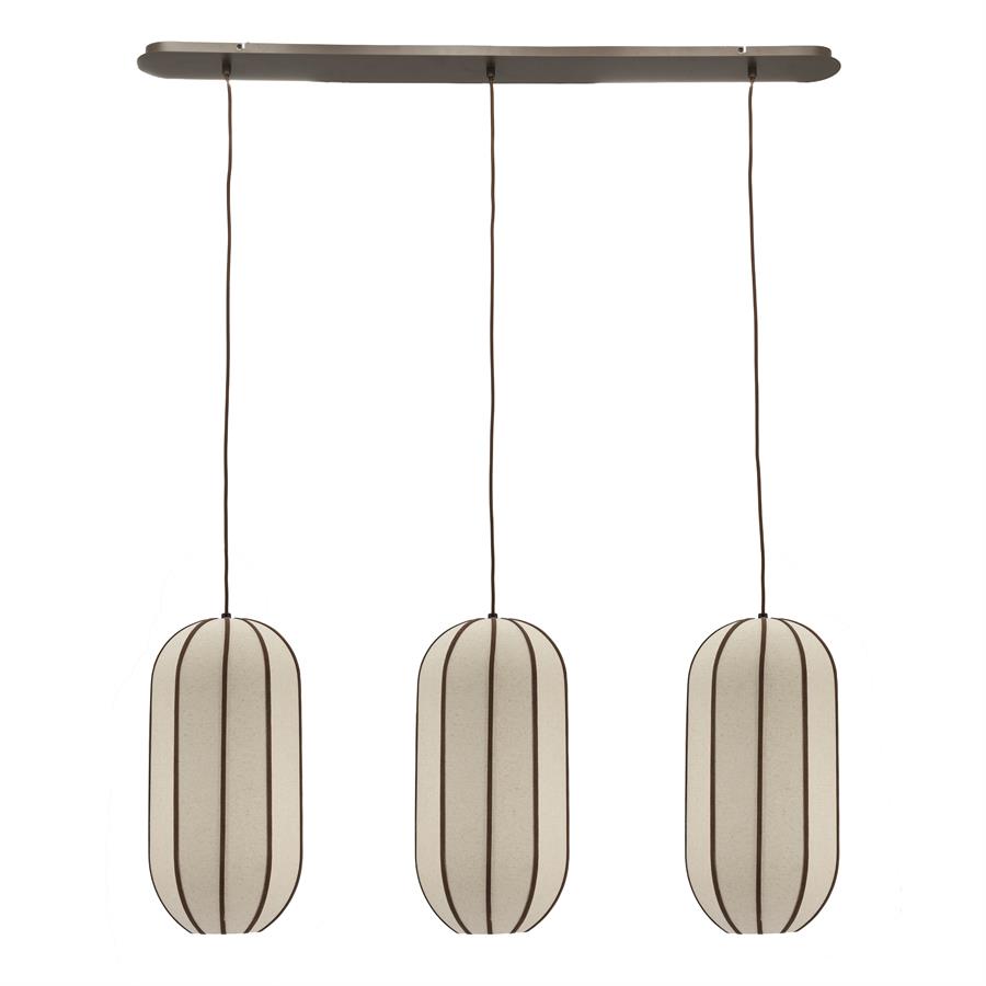 Pendant lamp Cocoon cluster - rectangular