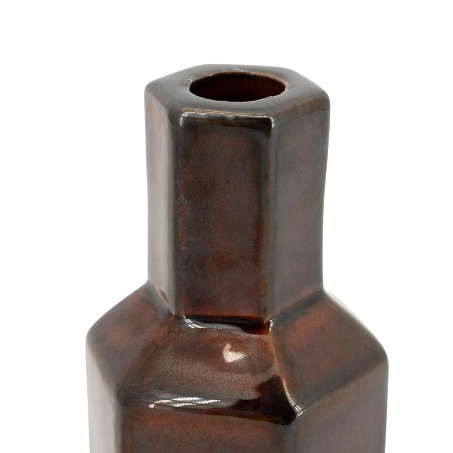 Candle holder Axis small - dark red - Afbeelding 4