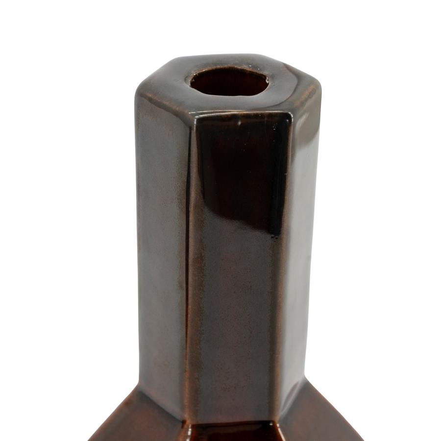 Candle holder Axis large - dark red - Afbeelding 4