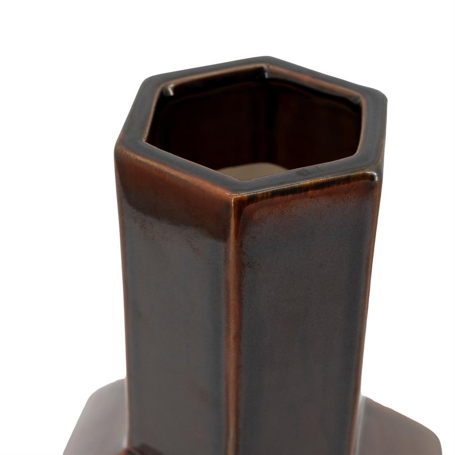 Vase Axis small - dark red - Afbeelding 2