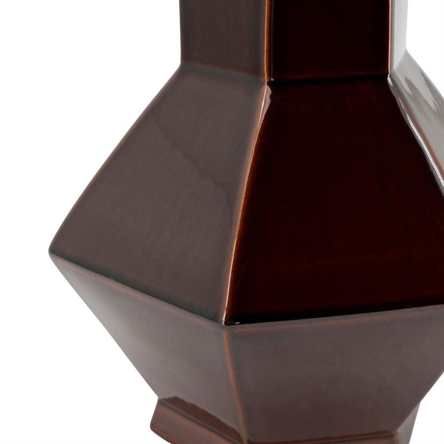 Vase Axis large - dark red - Afbeelding 4