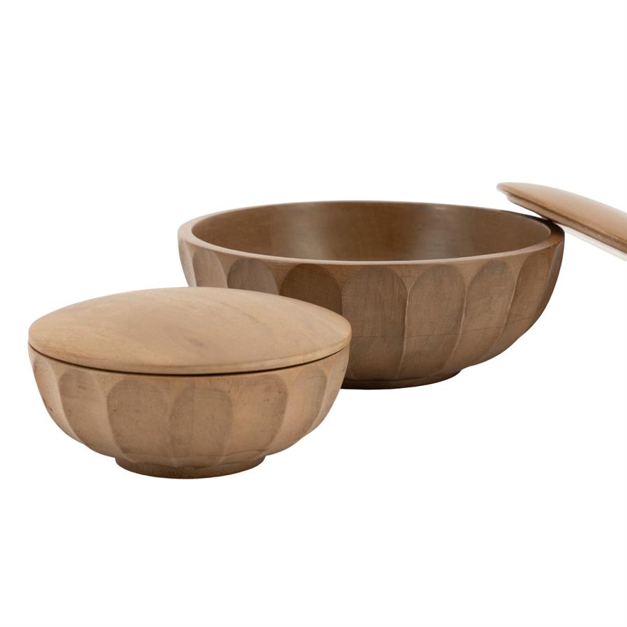 Storage bowl Yori small - brown - Afbeelding 4