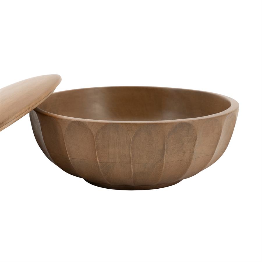 Storage bowl Yori large - brown - Afbeelding 2