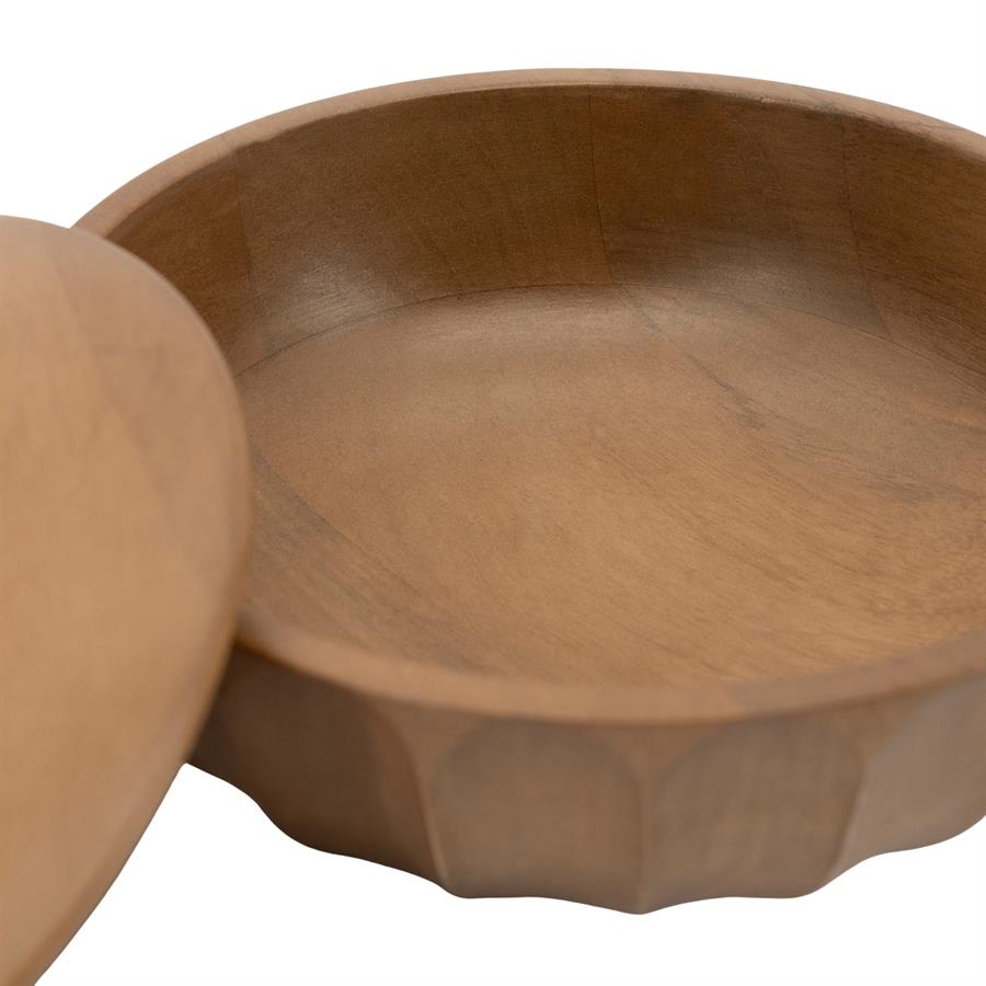 Storage bowl Yori large - brown - Afbeelding 3