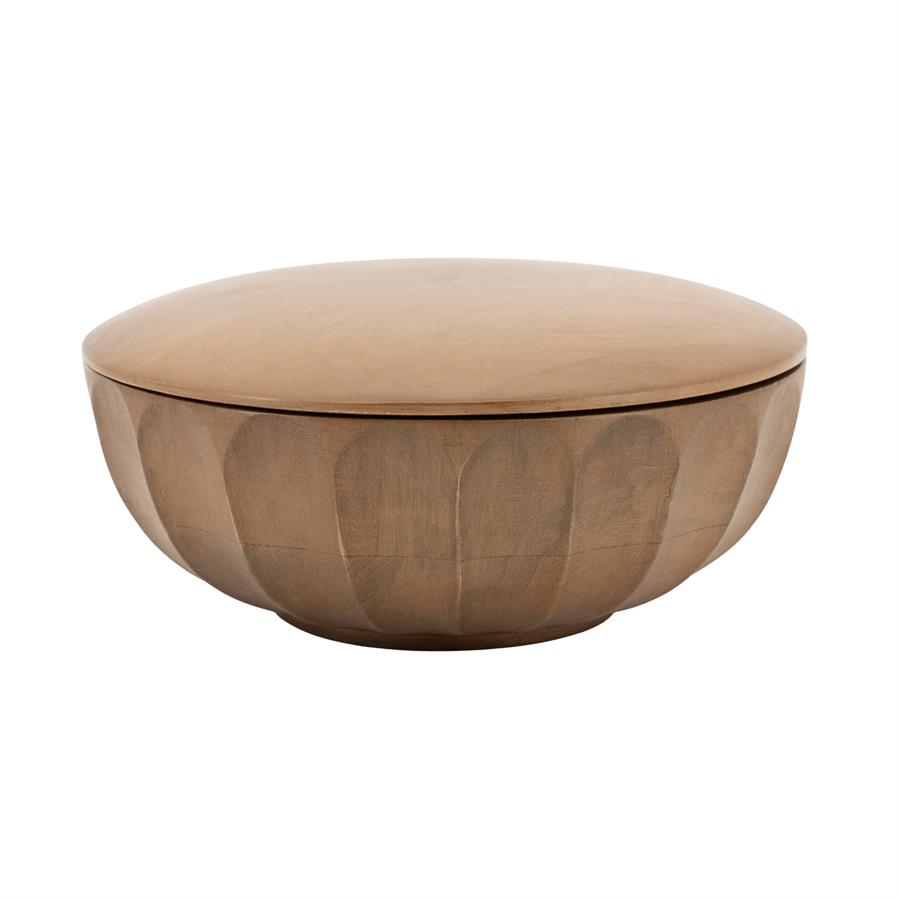 Storage bowl Yori large - brown