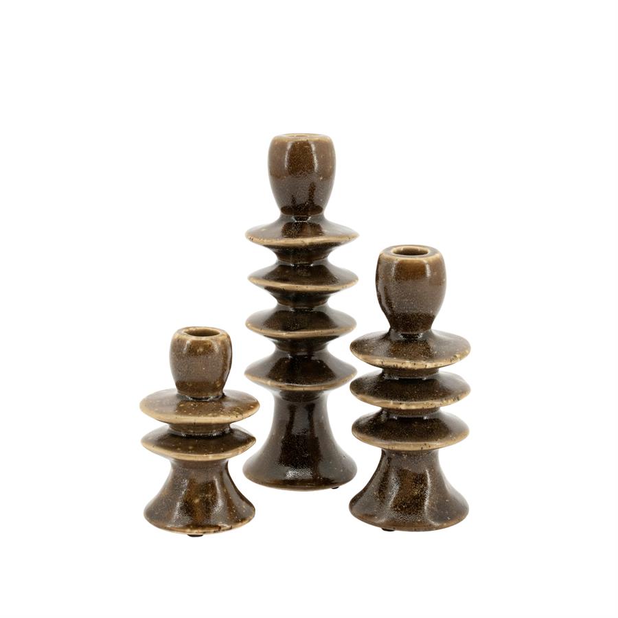 Cimba (set of 3) - brown