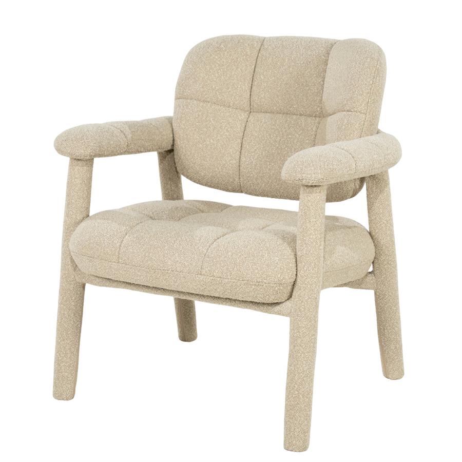 Lounge chair Knox - taupe