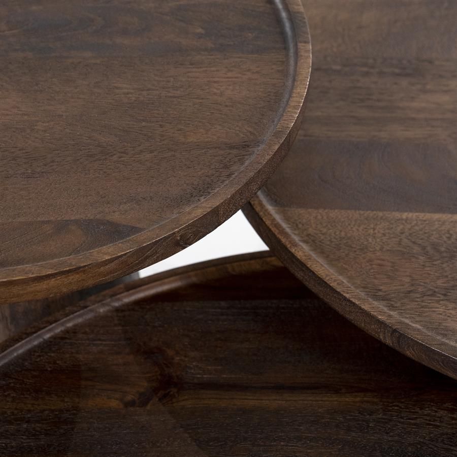 Salontafel Ron 66x39 - bruin - Afbeelding 3