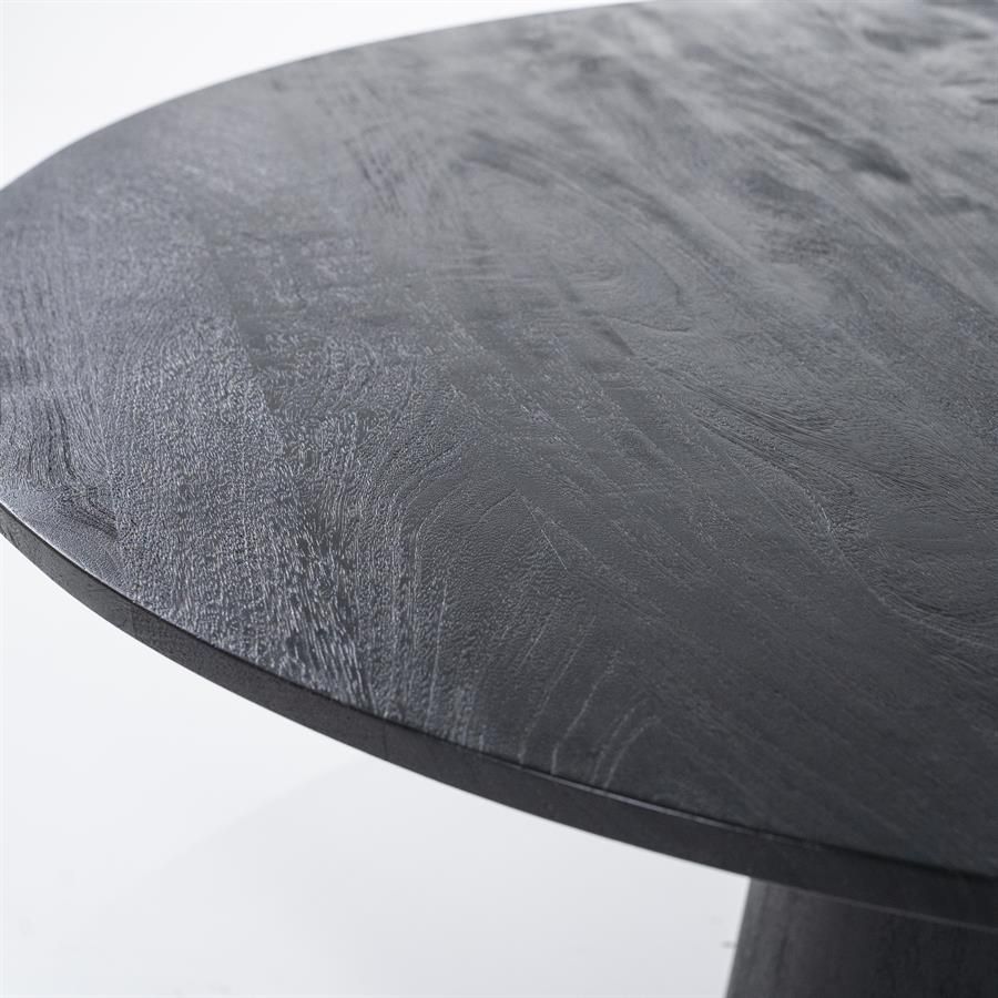 Eettafel Aron rond 130 - zwart - Afbeelding 3