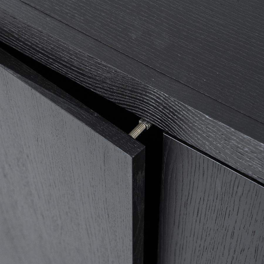 Dressoir Helsinki - zwart - Afbeelding 2