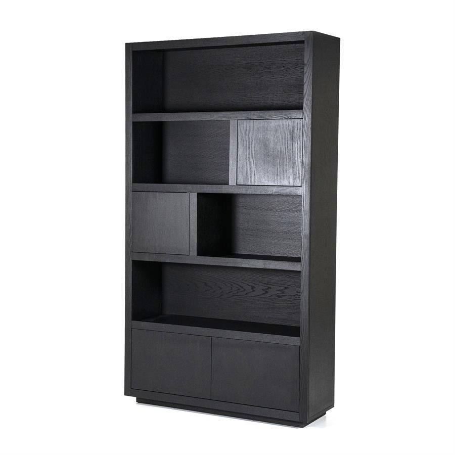 Kabinet Helsinki 120x220 cm - zwart - Afbeelding 2
