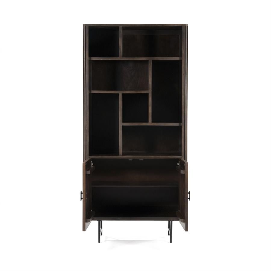 Boekenkast Remi - bruin - Afbeelding 3