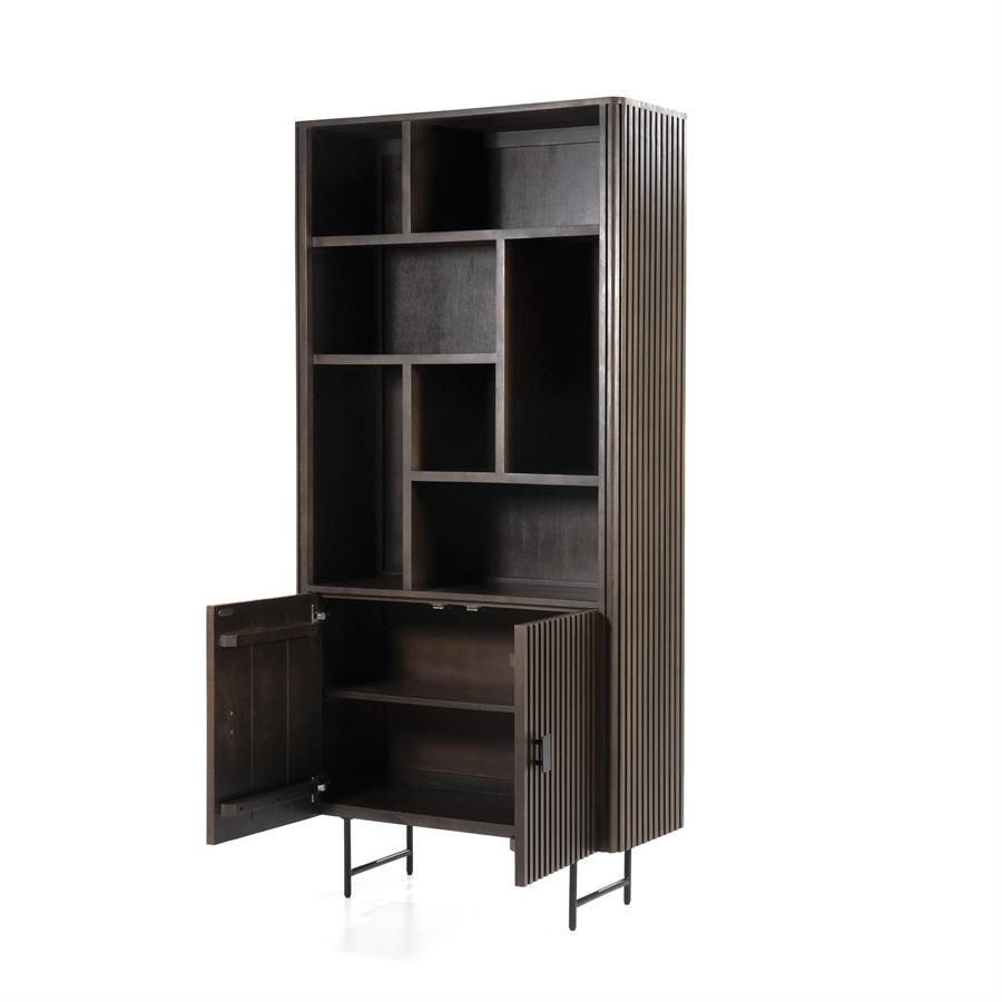 Boekenkast Remi - bruin - Afbeelding 4