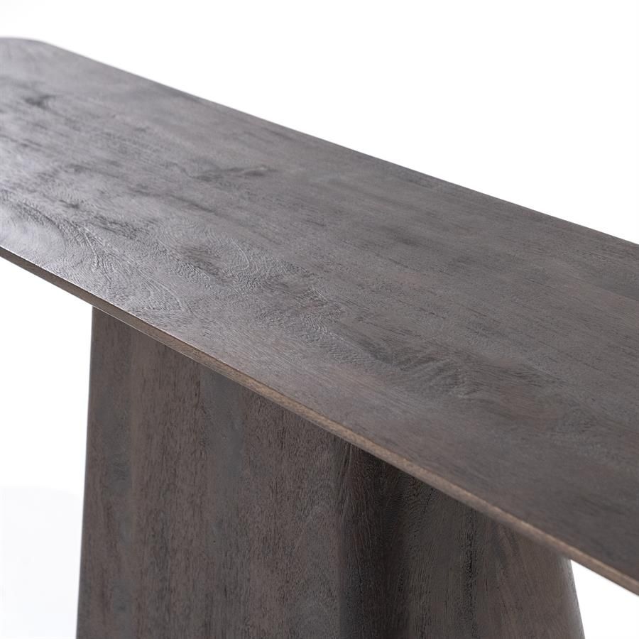 Sidetable Aron 180x40 – bruin - Afbeelding 4