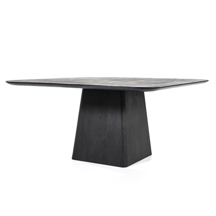 Eettafel Aron vierkant 150 - zwart - Afbeelding 2