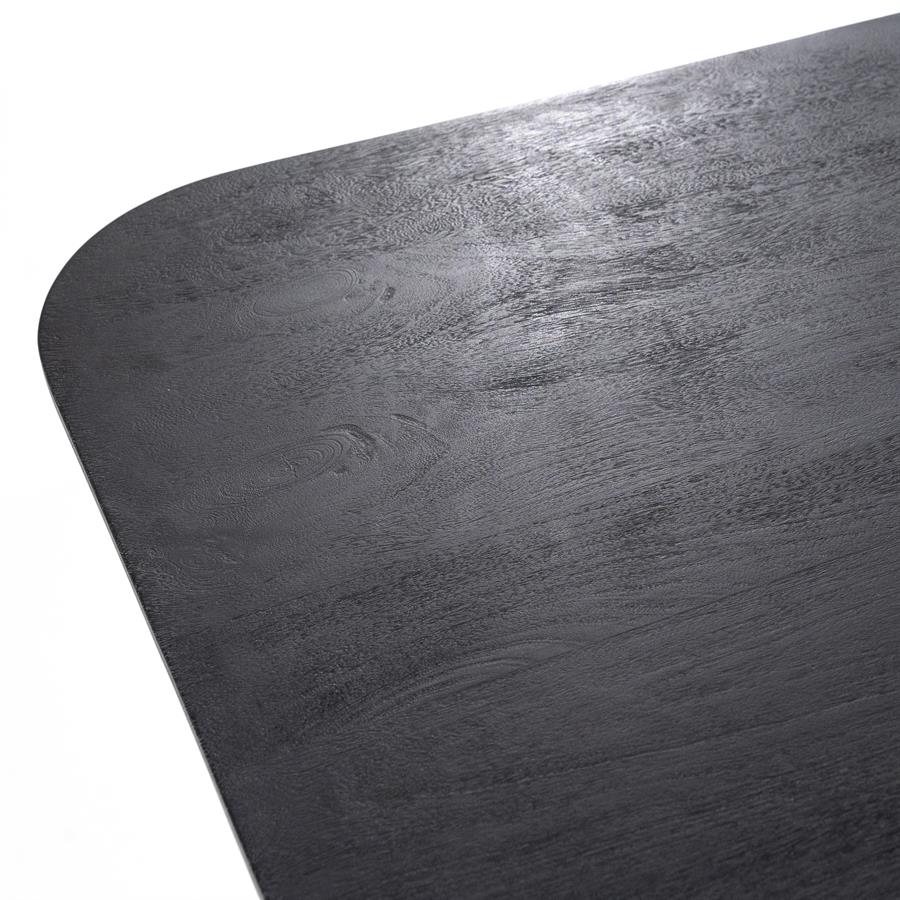 Eettafel Aron vierkant 150 - zwart - Afbeelding 3