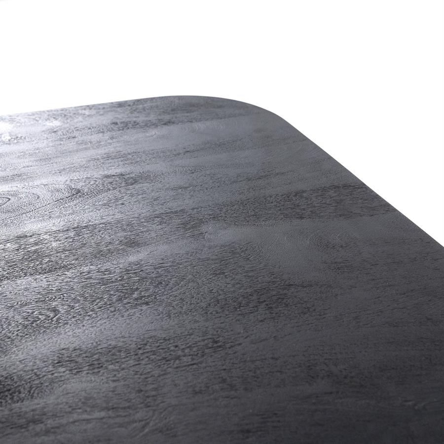 Eettafel Aron vierkant 150 - zwart - Afbeelding 4