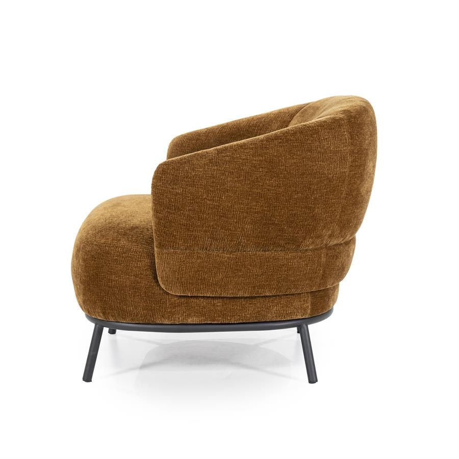 Fauteuil David - mosterd Safari - Afbeelding 3