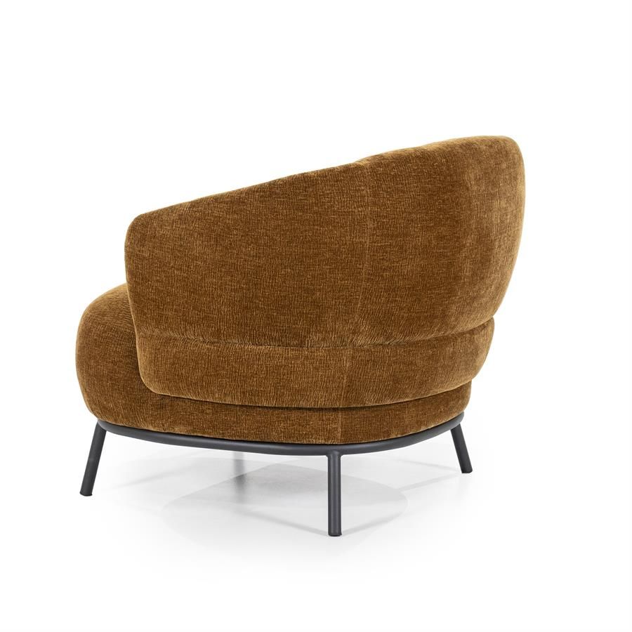 Fauteuil David - mosterd Safari - Afbeelding 4