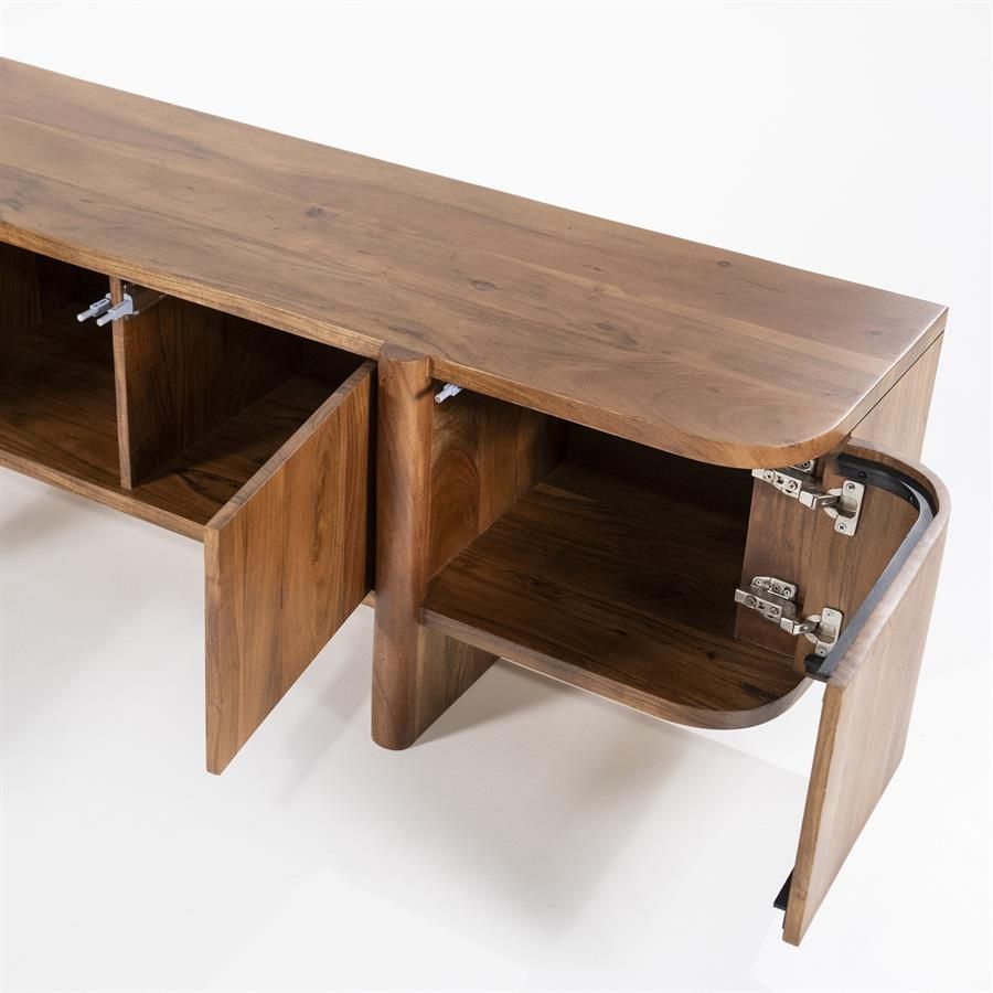 TV-meubel Julian 170 cm - 4drs. - Afbeelding 3