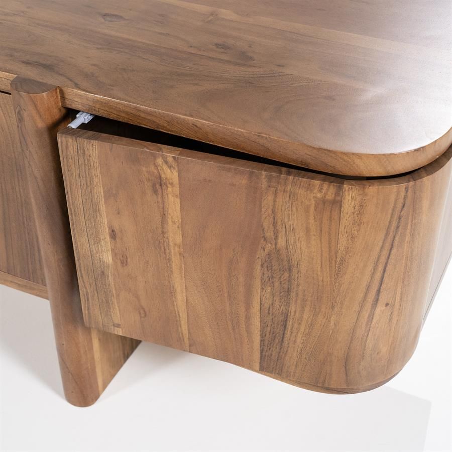 TV-meubel Julian 170 cm - 4drs. - Afbeelding 4