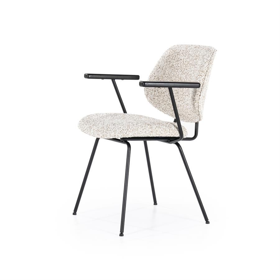 Stoel Jon met arml - beige Maywood - Afbeelding 2