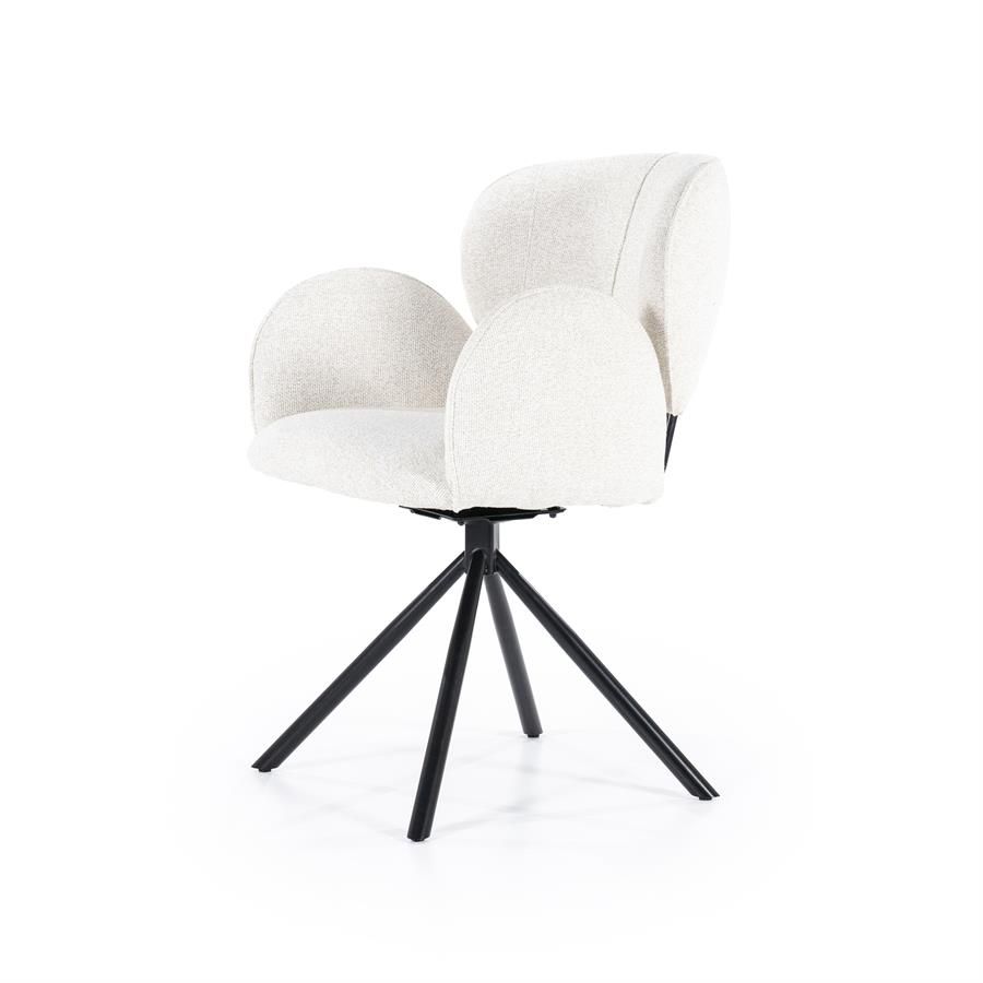 Stoel Rosalin - beige Moon - Afbeelding 2