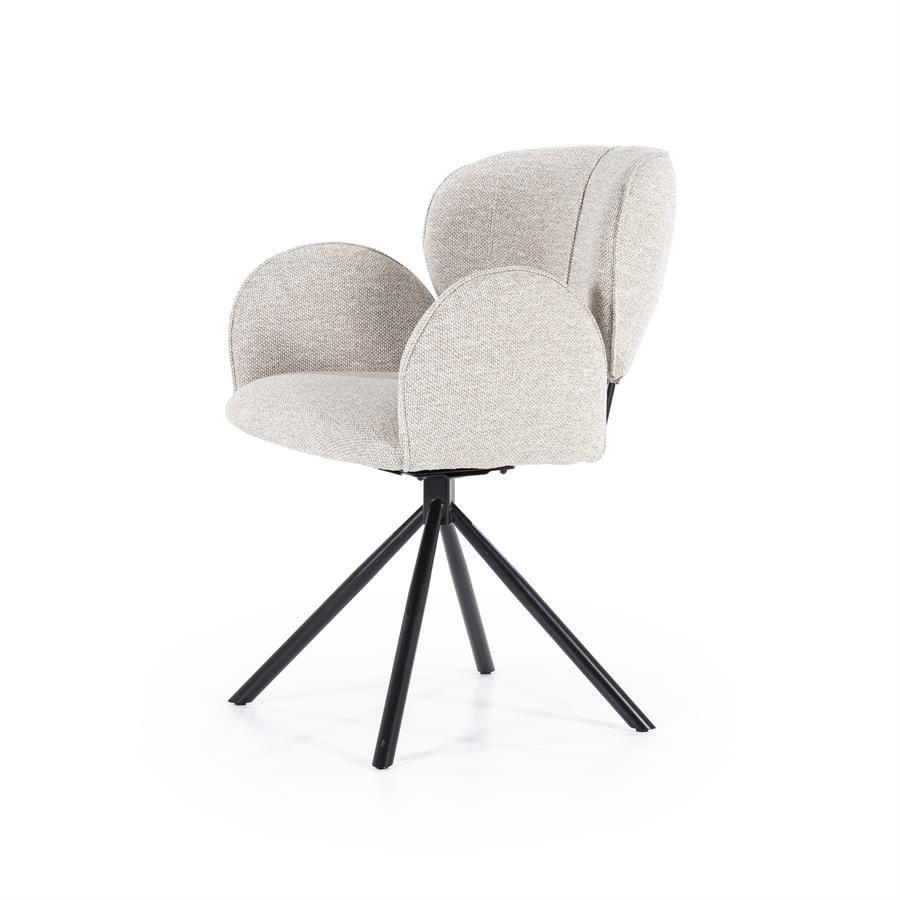 Stoel Rosalin - taupe Moon - Afbeelding 2
