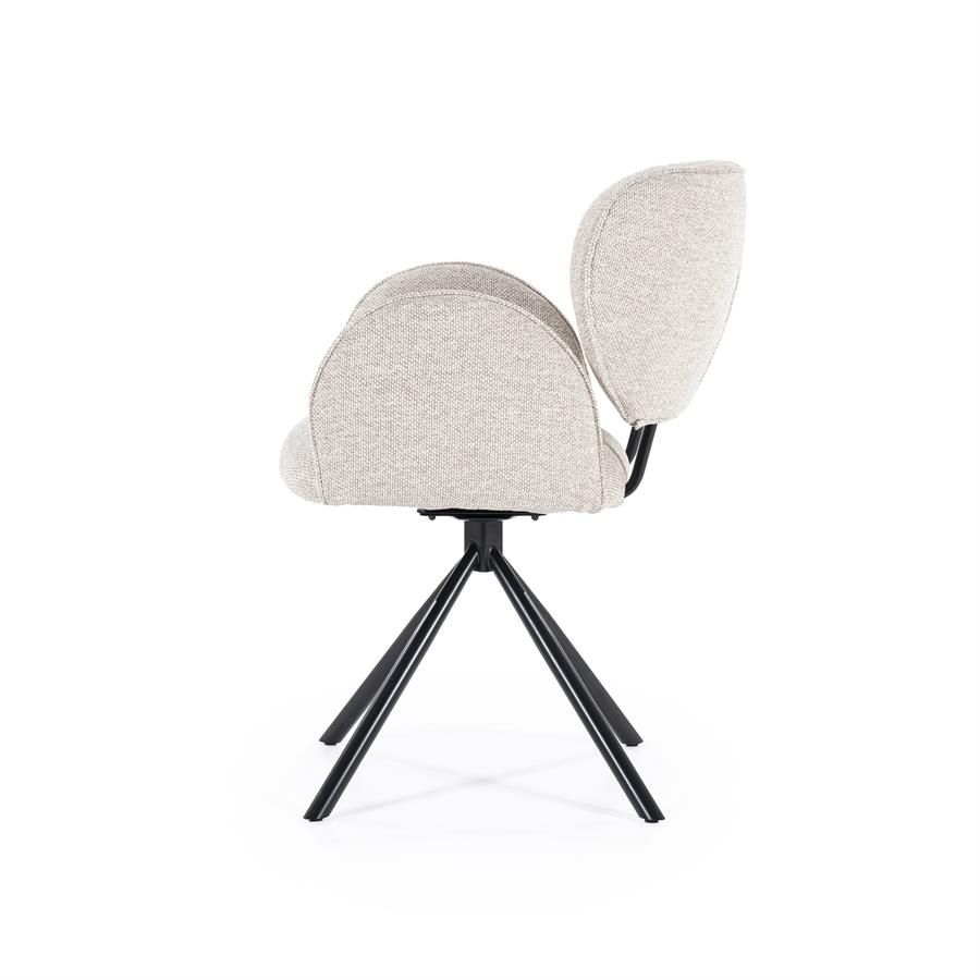 Stoel Rosalin - taupe Moon - Afbeelding 3