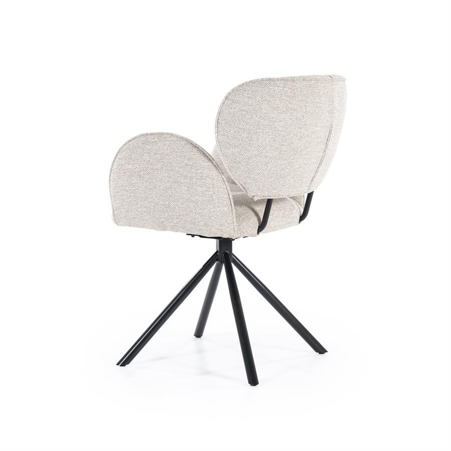 Stoel Rosalin - taupe Moon - Afbeelding 4