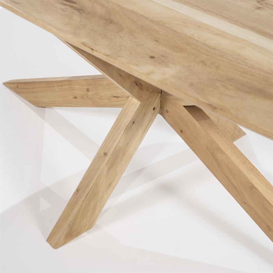 Eettafel Nikki 200x100 - naturel - Afbeelding 4