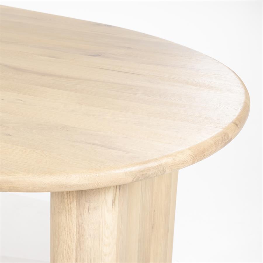 Eettafel Josh 250x110 cm - naturel - Afbeelding 3
