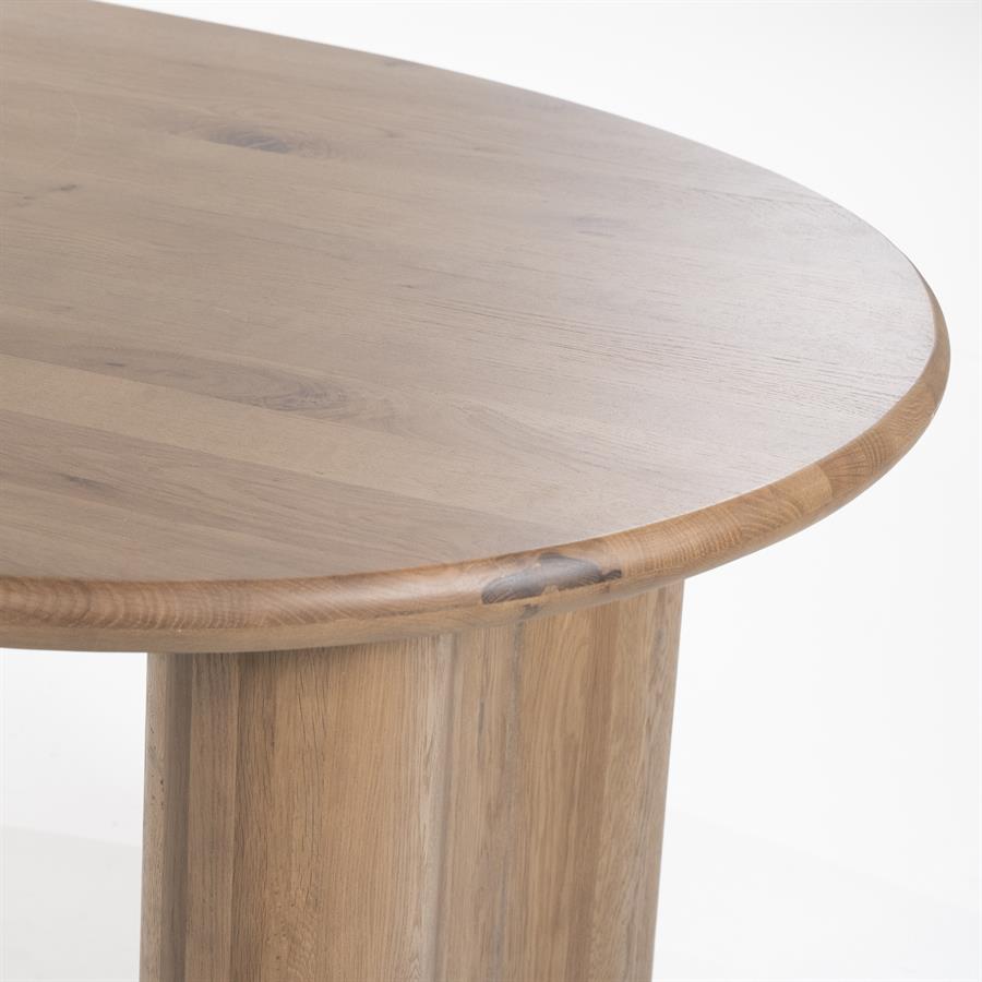 Eettafel Josh 250x110 cm - bruin - Afbeelding 3