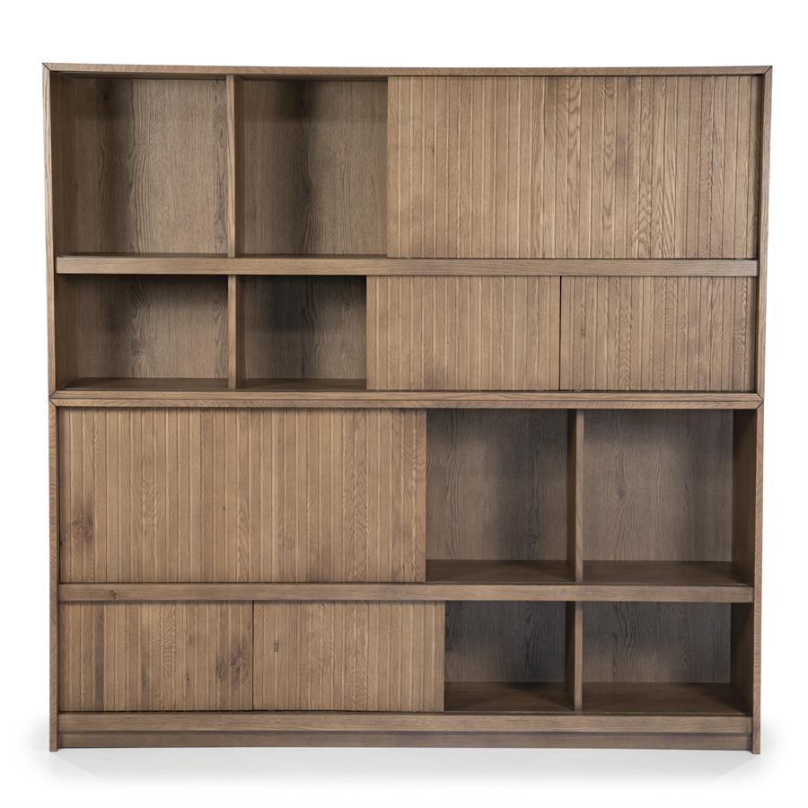 Boekenkast Milo - bruin - Afbeelding 2