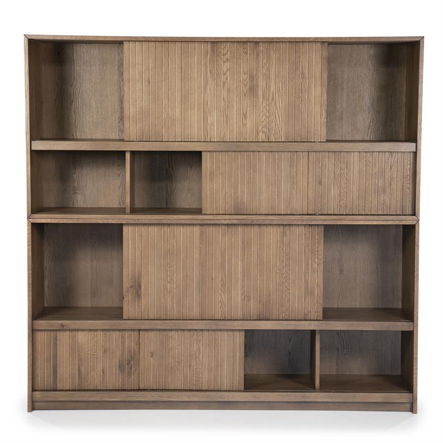 Boekenkast Milo - bruin - Afbeelding 3
