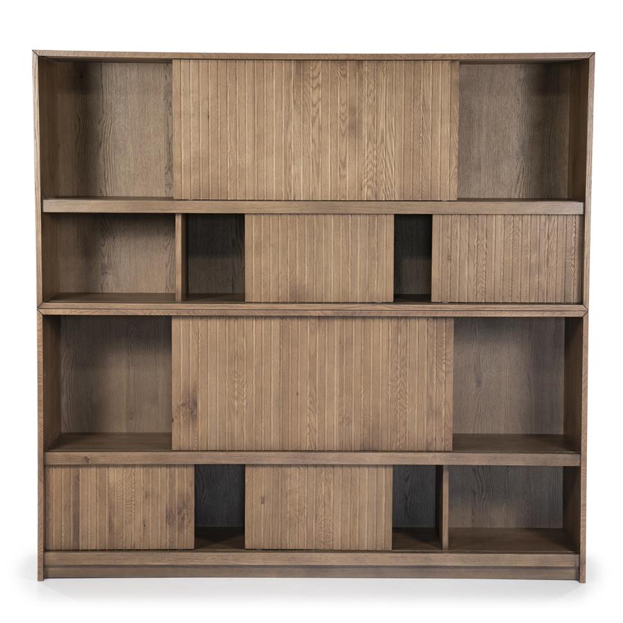 Boekenkast Milo - bruin - Afbeelding 4
