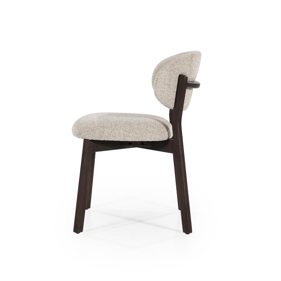 Stoel Mikky bruin - taupe Moon - Afbeelding 3
