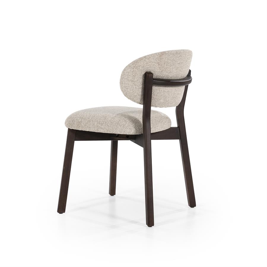Stoel Mikky bruin - taupe Moon - Afbeelding 4
