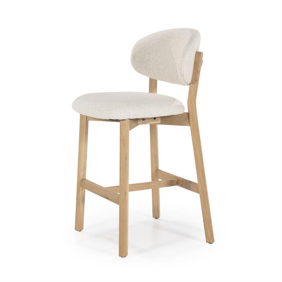 Barstoel Mikky naturel - beige Moon - Afbeelding 2