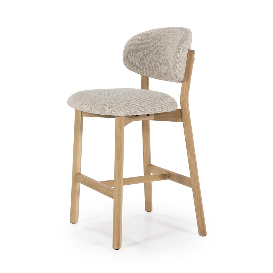 Barstoel Mikky naturel - taupe Moon - Afbeelding 2