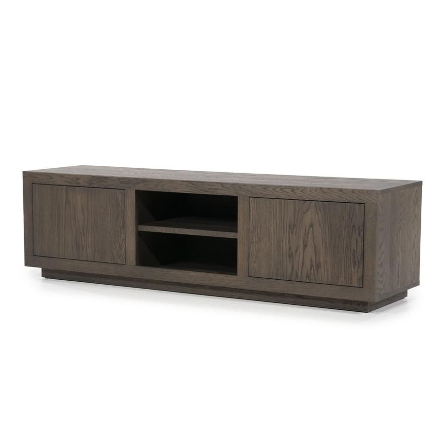 TV meubel Helsinki 160 cm - bruin - Afbeelding 3