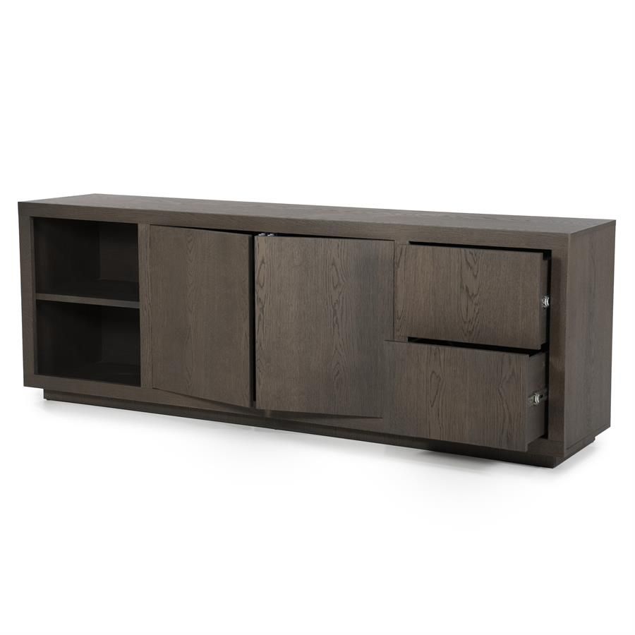 Dressoir Helsinki - bruin - Afbeelding 3