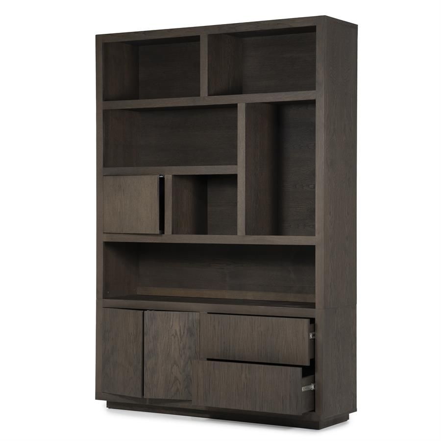 Kabinet Helsinki 150x220 cm - bruin - Afbeelding 3