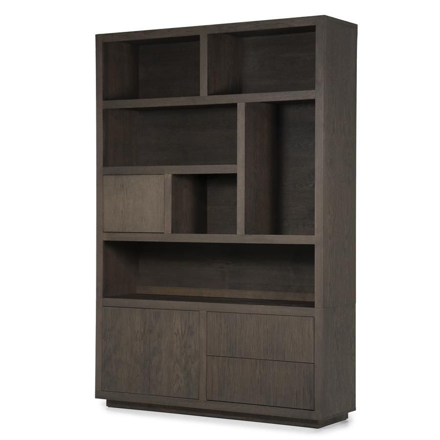 Kabinet Helsinki 150x220 cm - bruin - Afbeelding 4
