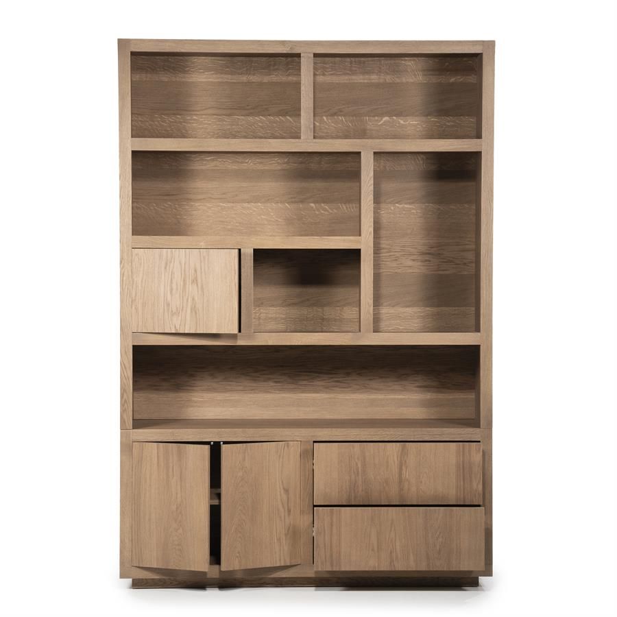 Kabinet Helsinki 150x220 cm - lichtbruin - Afbeelding 2